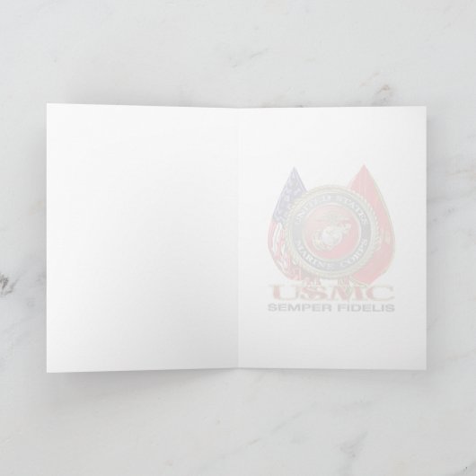Carte USMC Semper Fi [édition spéciale] [3D] (Intérieur)