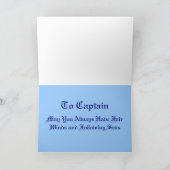 Carte USPHS Commission Corps Captai Promotion Card (Intérieur)