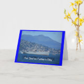 Carte USS O'Brien Liberty Ship For Dad Fête des pères (Fleur jaune)