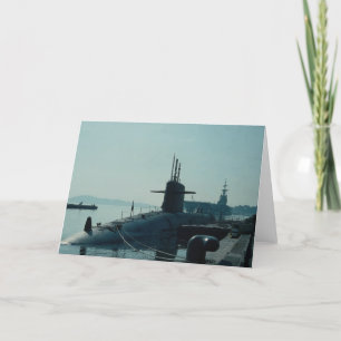 Carte USS Ulysses Grant" sous-marin de missiles balistiq