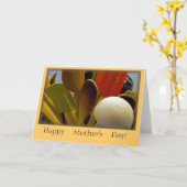 Carte "Ustensiles de cuisine " (Fleur jaune)