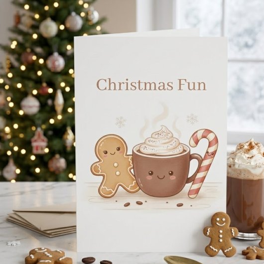 Carte ustom christmas fun