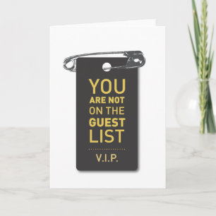 CARTE V.I.P.