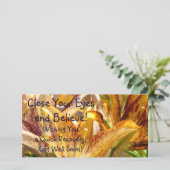 Carte Va Bien Bientôt ! Je vous souhaite une récupératio (Debout devant)