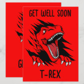 Carte Va Bien Bientôt Petit Singe (Devant / Derrière)