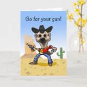 Carte Va chercher ton arme ! (Fleur jaune)