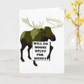 Carte Va Faire Des Choses Pour De L'Argent (Fleur jaune)