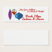 Carte Vacances (Devant & derrière)