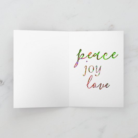 Carte Vacances (Intérieur)