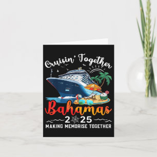 Carte Vacances à la plage aux Bahamas en 2025 Mémor