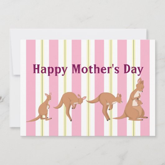 Carte Vacances Appartement Maman Et Enfants (Devant)