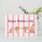 Carte Vacances Appartement Maman Et Enfants (Debout devant)