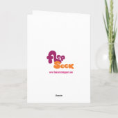 Carte Vacances Astronaut (Dos)