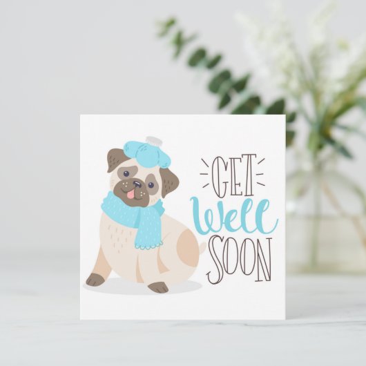 Carte Vacances Bientôt (Debout devant)