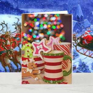 Carte Vacances D'Affaires Chaleureuses Pour Client