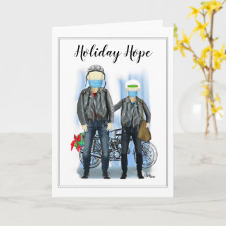 Carte Vacances - De meilleures choses à venir Couple Bik