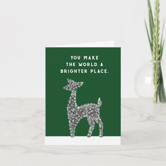 Carte Vacances de Noël (Devant)