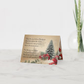 Carte Vacances de Noël (Devant)