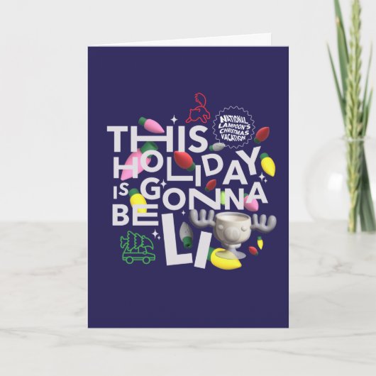 Carte Vacances de Noël | Cette fête va être géniale (Devant)