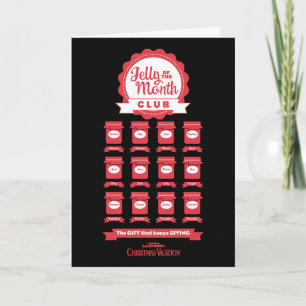 Carte Vacances de Noël Club de la Gelée du Mois