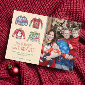 Carte Vacances de Noël moche