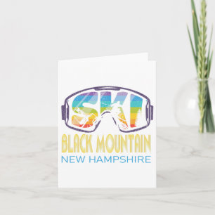 Carte Vacances de ski à Black Mountain New Hampshire 