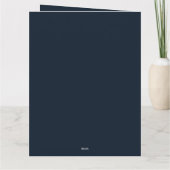 Carte Vacances de voyage en road trip (Dos)