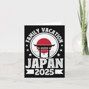 Carte Vacances en famille au Japon 2025 Plage Vacances d