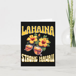 Carte Vacances en famille hawaïennes Lahaina Strong Maui