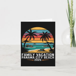 Carte Vacances en famille Voyage à Panama Beach 2025 Pan