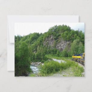 Carte Vacances en train Denali Express Alaska Photograph