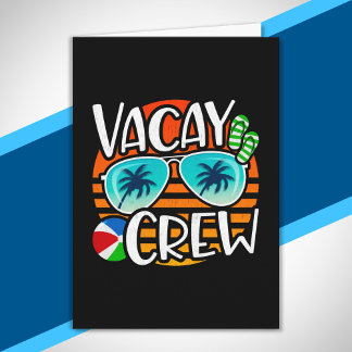 Carte Vacances entre amis - Voyage de couple - Vacances 