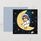 Carte Vacances Espace Cute (Devant / Derrière)