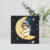 Carte Vacances Espace Cute (Debout devant)