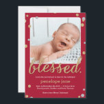 Carte Vacances Faire-part de naissance Juste Heure<br><div class="desc">Doux et plein de charme,  ce faire-part de naissance photo moderne est le moyen parfait pour présenter le plus récent membre de votre famille. Couleur personnalisée disponible sur demande.</div>