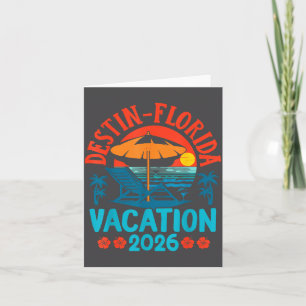 Carte Vacances familiales à Destin Floride 2026 Plage Ét