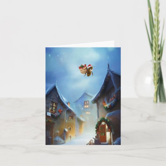 Carte Vacances Happ-Bee. (Devant)