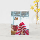 Carte Vacances Happ-Bee. (Fleur jaune)