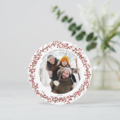 Carte Vacances photo Flat Rouge Naturel (Debout devant)