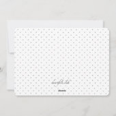 Carte Vacances photo frontière Gold Leaf (Dos)