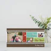 Carte Vacances Photo Strip (Debout devant)