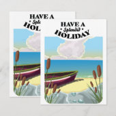 Carte Vacances somptueuses (Devant / Derrière)