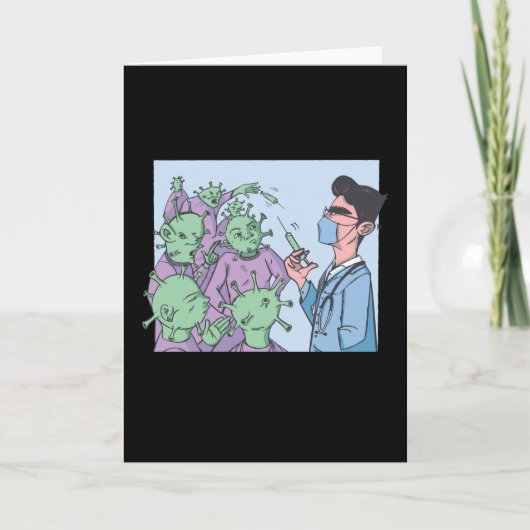 Carte Vaccin contre le coronavirus (Devant)