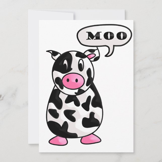 Carte vache (Devant)