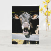 Carte Vache (Fleur jaune)