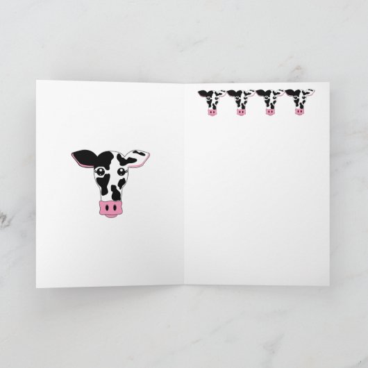 Carte Vache (Intérieur)