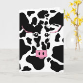 Carte Vache (Fleur jaune)