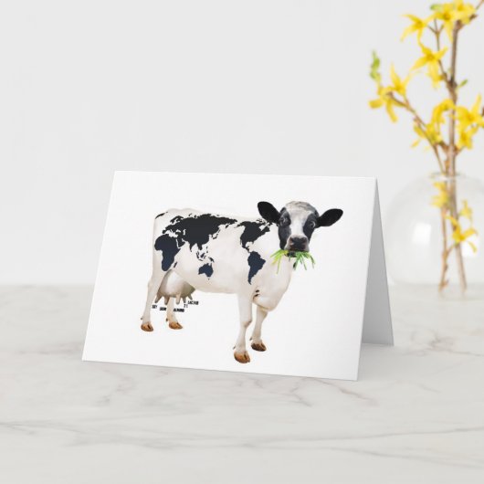 Carte Vache à Lait (Fleur jaune)