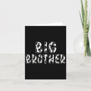 Carte Vache Big Brother Famille Anniversaire Pères corre