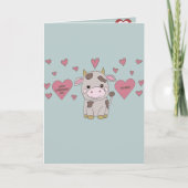 Carte Vache de la Saint-Valentin (Devant)